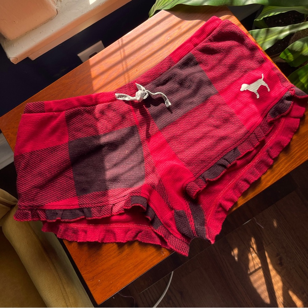 Victorias Secret PINK Plaid Lounge Shorts